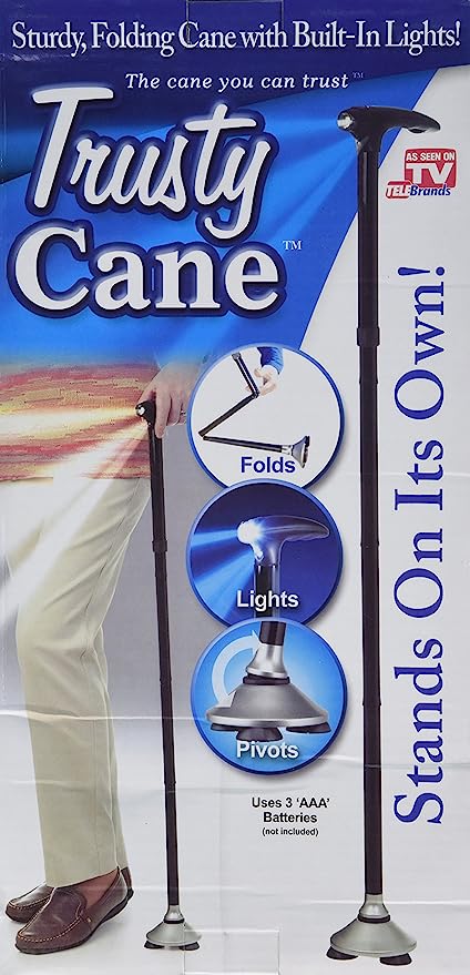 Folding Cane with Light - Sunset Gifts Store