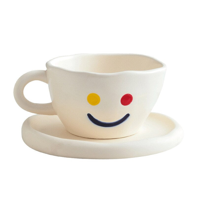 Smiley Coffee Cup Set - Sunset Gifts Store