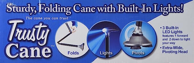 Folding Cane with Light - Sunset Gifts Store