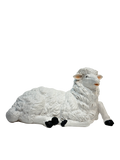 Artificial Sitting White Sheep - Sunset Gifts Store