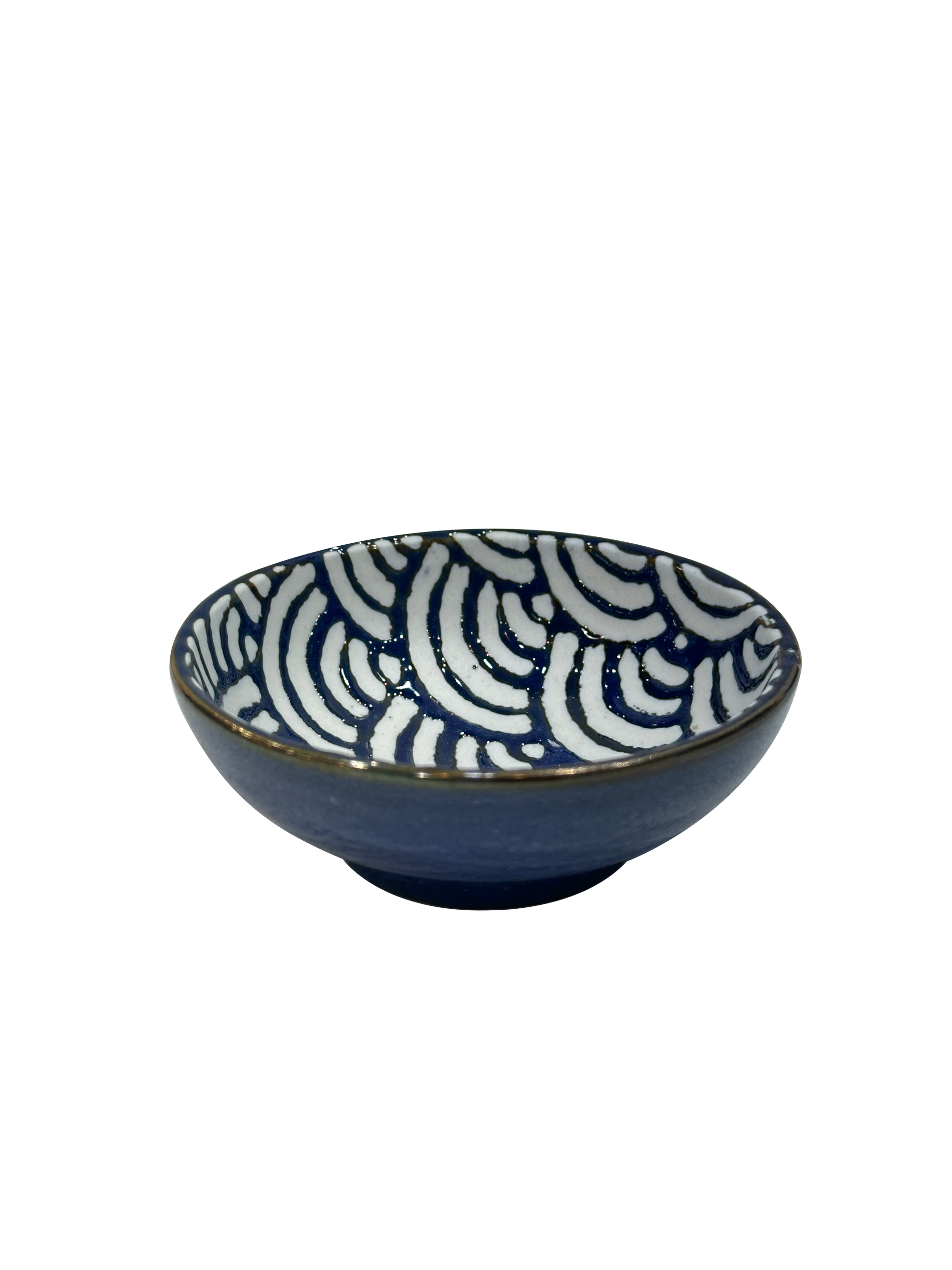 Navy Blue Classic Bowl (Set of 4) - Sunset Gifts Store