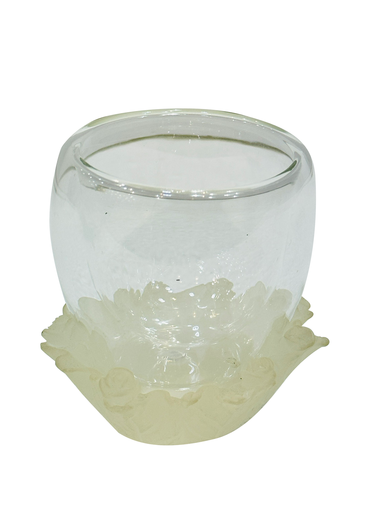 Big Round Crystal Bowl - Sunset Gifts Store