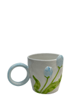 Embossed ceramic coffee mug - Sunset Gifts Store