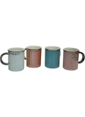 Elongated Multicolored Cups - Sunset Gifts Store