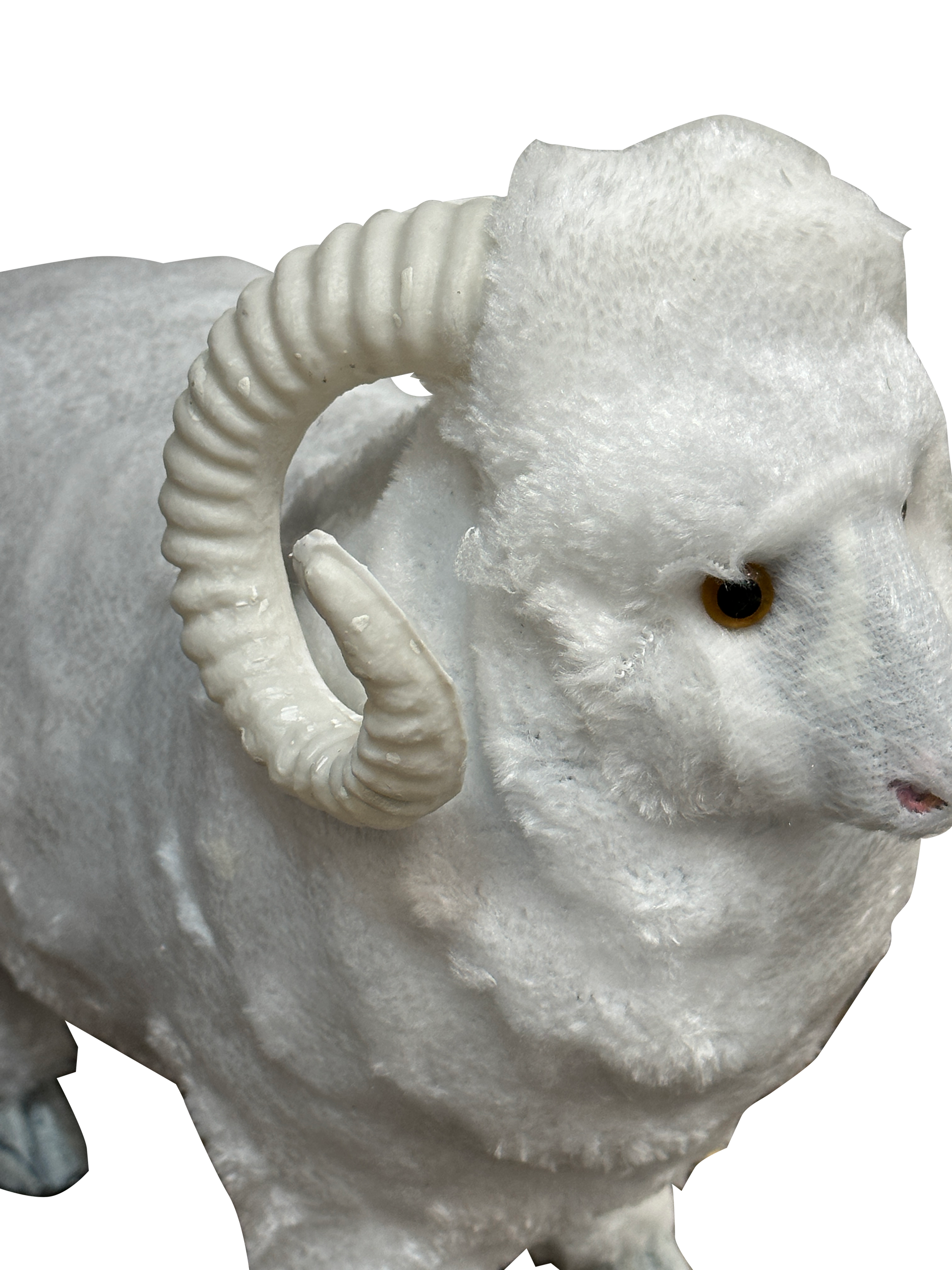 White Artificial Sheep Showpiece - Sunset Gifts Store