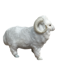 White Artificial Sheep Showpiece - Sunset Gifts Store