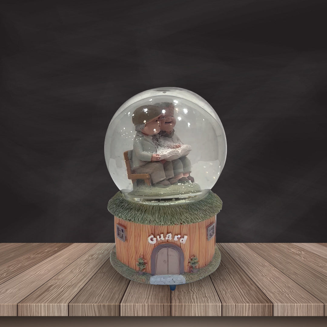 Grand Couple Snow Globe - Sunset Gifts Store