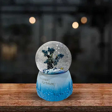 Crystal Transparent Snow Globe - Sunset Gifts Store