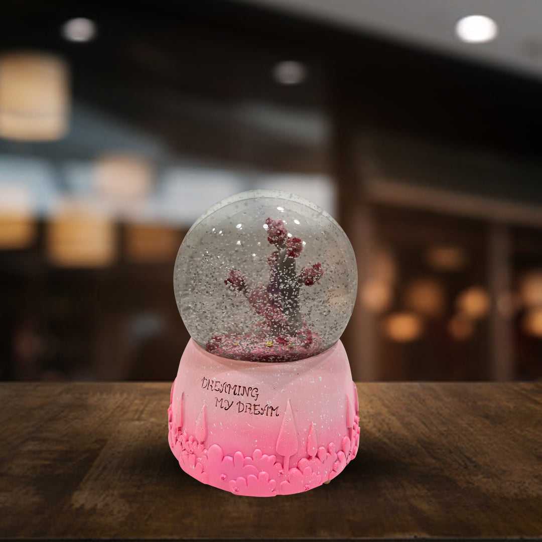 Crystal Transparent Snow Globe - Sunset Gifts Store