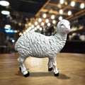 Artificial White Lamb without Horns - Sunset Gifts Store