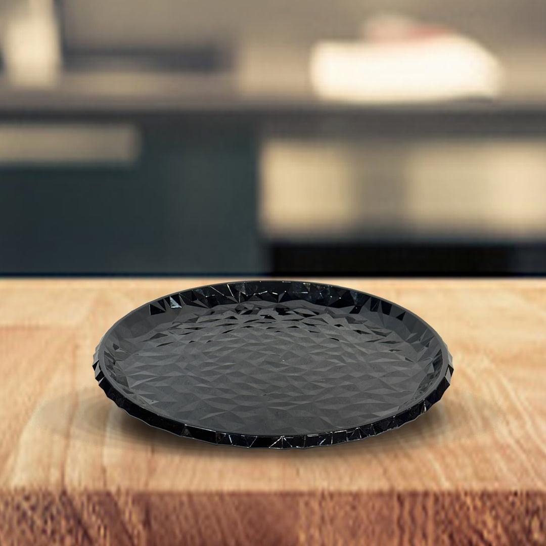 Japanese Traditional Black Plate (6 Pcs Set) - Sunset Gifts Store