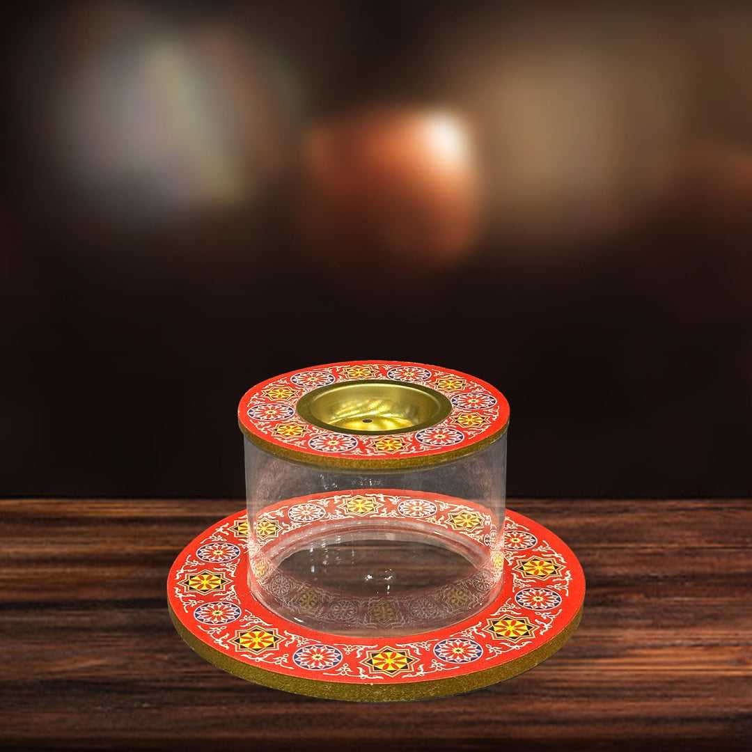 Crystal Traditional Incense Burner (Set of 6) - Sunset Gifts Store