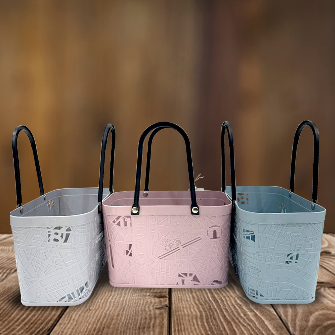 Pastel colored storage baskets (3pc sets) - Sunset Gifts Store