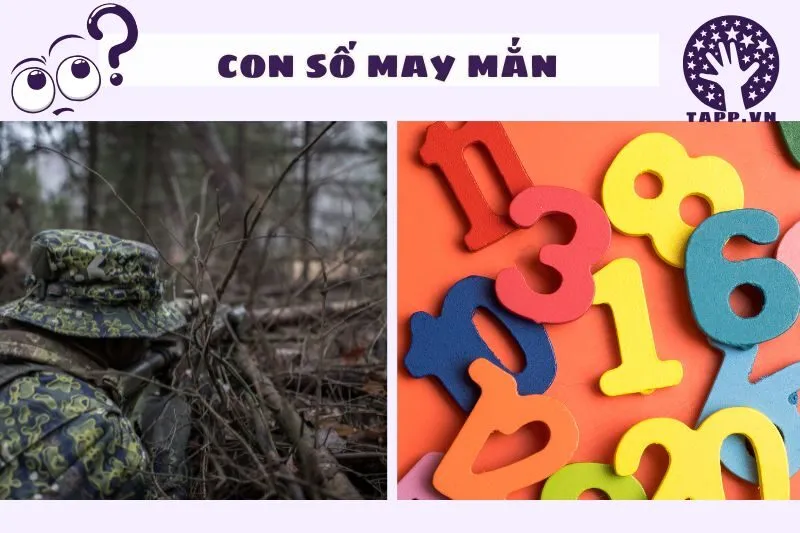 Con số liên quan đến giấc mơ thấy bộ đội