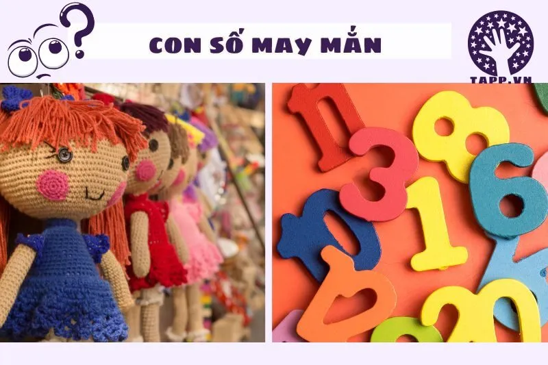 Con số may mắn liên quan đến giấc mơ thấy búp bê