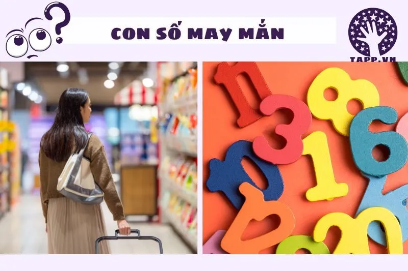 Con số may mắn liên quan đến giấc mơ thấy đi mua sắm