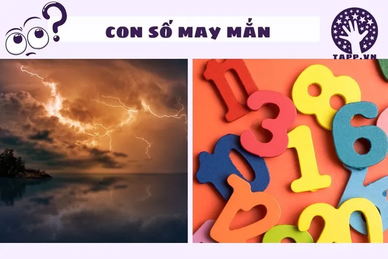 Con số may mắn liên quan đến giấc mơ thấy sấm sét