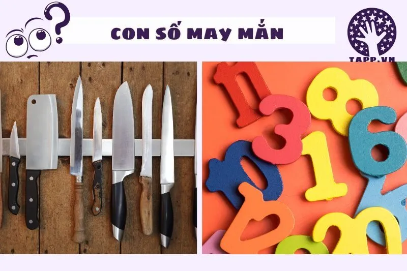 Mơ thấy dao và các con số may mắn liên quan