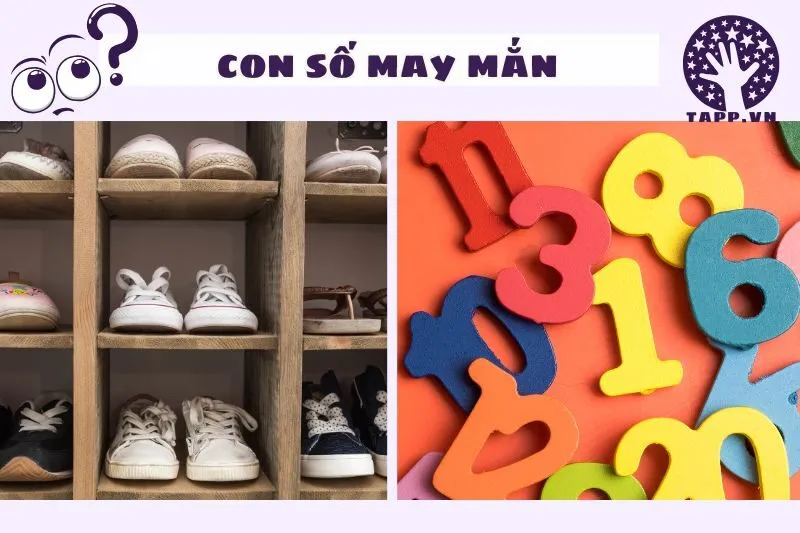 Mơ thấy giày dép và con số may mắn nên đánh