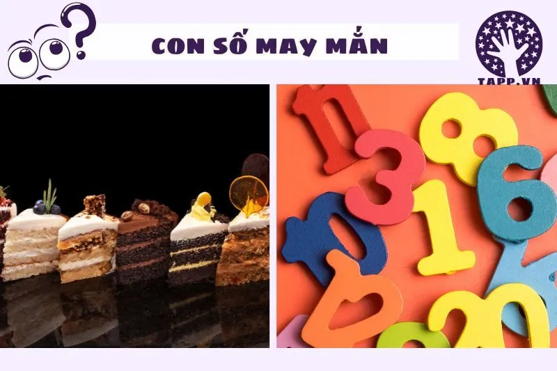 Nằm mơ thấy bánh ngọt liên quan đến con số may mắn