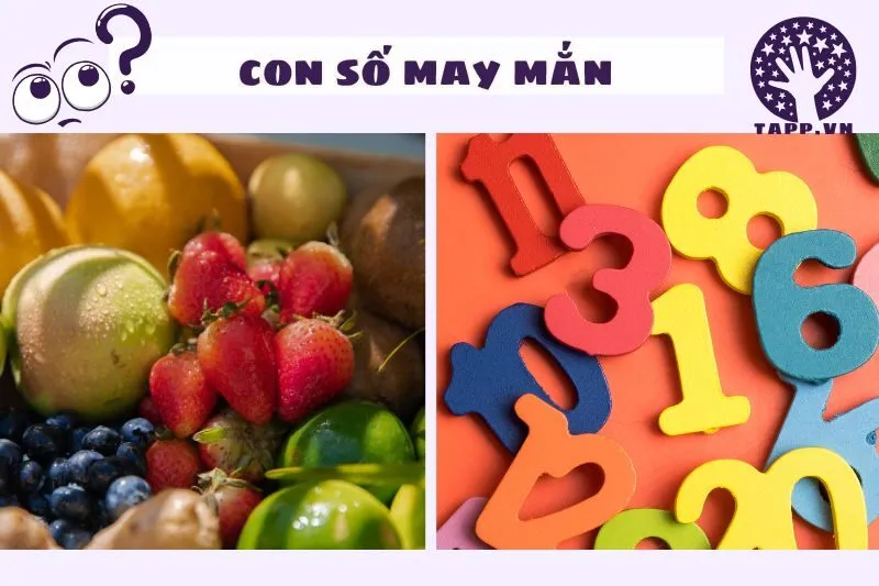 Những con số may mắn liên quan đến giấc mơ thấy trái cây