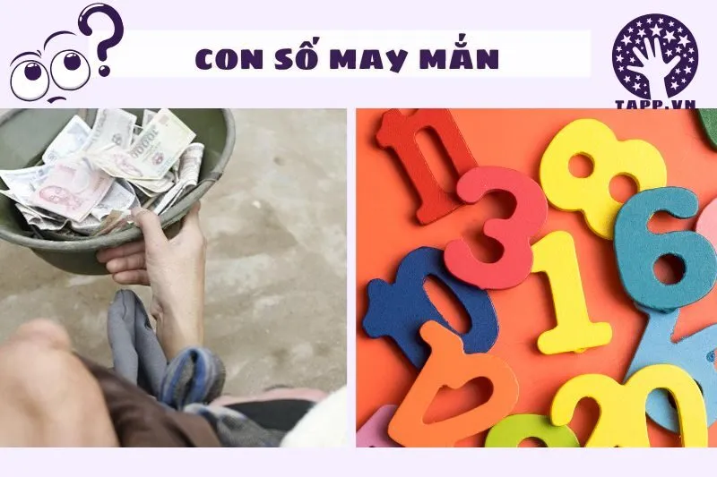 Con số may mắn liên quan đến giấc mơ nằm mơ thấy ăn xin