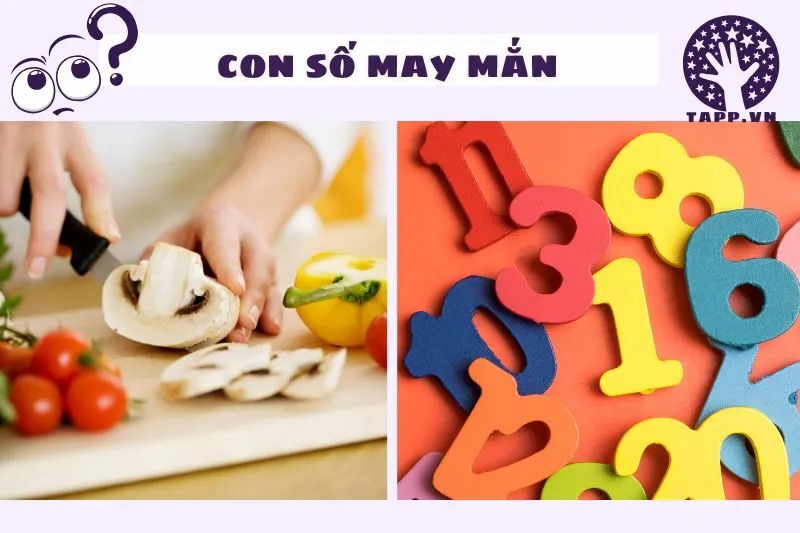 Con số may mắn khi nằm mơ thấy nấu ăn